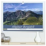 Allgäuer Bergidyll (hochwertiger Premium Wandkalender 2024 DIN A2 quer), Kunstdruck in Hochglanz