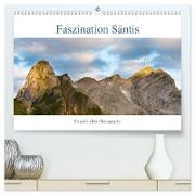 Faszination Säntis (hochwertiger Premium Wandkalender 2024 DIN A2 quer), Kunstdruck in Hochglanz