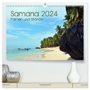 Samana - Palmen und Strände (hochwertiger Premium Wandkalender 2024 DIN A2 quer), Kunstdruck in Hochglanz