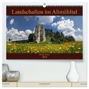 Landschaften im Altmühltal (hochwertiger Premium Wandkalender 2024 DIN A2 quer), Kunstdruck in Hochglanz