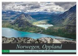 Norwegen, Oppland (Wandkalender 2024 DIN A2 quer), CALVENDO Monatskalender
