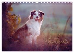 Hundeseele (Wandkalender 2024 DIN A3 quer), CALVENDO Monatskalender