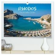 Rhodos - Traumhafter Süden (hochwertiger Premium Wandkalender 2024 DIN A2 quer), Kunstdruck in Hochglanz