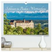 Schlösser in Baden-Württemberg (hochwertiger Premium Wandkalender 2024 DIN A2 quer), Kunstdruck in Hochglanz
