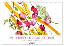 VEGETARISCHER QUERSCHNITT (Wandkalender 2024 DIN A3 quer), CALVENDO Monatskalender