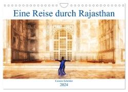Eine Reise durch Rajasthan (Wandkalender 2024 DIN A4 quer), CALVENDO Monatskalender