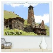 GEORGIEN (hochwertiger Premium Wandkalender 2024 DIN A2 quer), Kunstdruck in Hochglanz