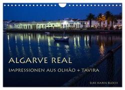 Algarve real - Impressionen aus Olhão und Tavira (Wandkalender 2024 DIN A4 quer), CALVENDO Monatskalender