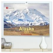 Alaska 2024 - faszinierend anders (hochwertiger Premium Wandkalender 2024 DIN A2 quer), Kunstdruck in Hochglanz