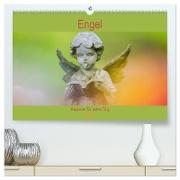 Engel - Begleiter für jeden Tag (hochwertiger Premium Wandkalender 2024 DIN A2 quer), Kunstdruck in Hochglanz