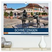 Schwetzingen - Ansichtssache (hochwertiger Premium Wandkalender 2024 DIN A2 quer), Kunstdruck in Hochglanz