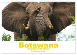 Botswana - ungezähmte Natur (Wandkalender 2024 DIN A2 quer), CALVENDO Monatskalender