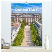Meine Stadt Darmstadt (hochwertiger Premium Wandkalender 2024 DIN A2 hoch), Kunstdruck in Hochglanz