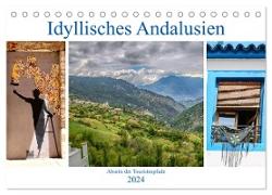 Idyllisches Andalusien (Tischkalender 2024 DIN A5 quer), CALVENDO Monatskalender