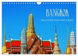 Bangkok - Thailands Hauptstadt in bunten Bildern (Wandkalender 2024 DIN A4 quer), CALVENDO Monatskalender