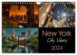 New York City Vibes (Wandkalender 2024 DIN A4 quer), CALVENDO Monatskalender