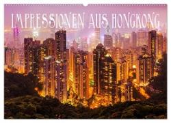 Impressionen aus Hong Kong (Wandkalender 2024 DIN A2 quer), CALVENDO Monatskalender