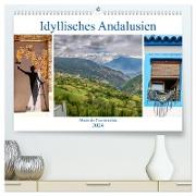 Idyllisches Andalusien (hochwertiger Premium Wandkalender 2024 DIN A2 quer), Kunstdruck in Hochglanz