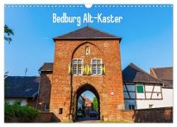 Bedburg Alt-Kaster (Wandkalender 2024 DIN A3 quer), CALVENDO Monatskalender
