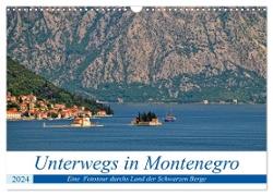 Unterwegs in Montenegro (Wandkalender 2024 DIN A3 quer), CALVENDO Monatskalender