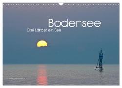 Drei Länder ein See - Bodensee (Wandkalender 2024 DIN A3 quer), CALVENDO Monatskalender