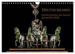 Deutschland Impressionen bei Nacht (Wandkalender 2024 DIN A4 quer), CALVENDO Monatskalender