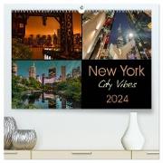 New York City Vibes (hochwertiger Premium Wandkalender 2024 DIN A2 quer), Kunstdruck in Hochglanz