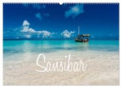 Inselparadies Sansibar (Wandkalender 2024 DIN A2 quer), CALVENDO Monatskalender