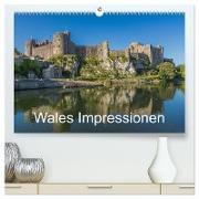 Wales Impressionen (hochwertiger Premium Wandkalender 2024 DIN A2 quer), Kunstdruck in Hochglanz