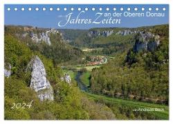 JahresZeiten an der Oberen Donau (Tischkalender 2024 DIN A5 quer), CALVENDO Monatskalender