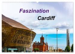 Faszination Cardiff (Wandkalender 2024 DIN A2 quer), CALVENDO Monatskalender