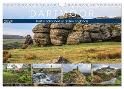 Dartmoor, herbe Schönheit im Süden Englands (Wandkalender 2024 DIN A4 quer), CALVENDO Monatskalender