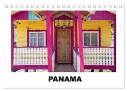 Panama - Streifzüge durch atemberaubende Küsten-, Berg- und Stadtlandschaften (Tischkalender 2024 DIN A5 quer), CALVENDO Monatskalender