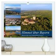 Himmel über Bayern (hochwertiger Premium Wandkalender 2024 DIN A2 quer), Kunstdruck in Hochglanz