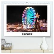 Erfurt (hochwertiger Premium Wandkalender 2024 DIN A2 quer), Kunstdruck in Hochglanz