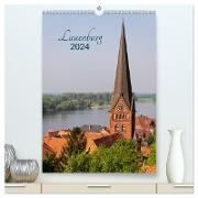 Lauenburg 2024 (hochwertiger Premium Wandkalender 2024 DIN A2 hoch), Kunstdruck in Hochglanz