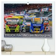 TRUCK RACING am Nürburgring (hochwertiger Premium Wandkalender 2024 DIN A2 quer), Kunstdruck in Hochglanz
