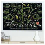 Flora diabola - Die wundersame Welt des Fotodesigners Olaf Bruhn (hochwertiger Premium Wandkalender 2024 DIN A2 quer), Kunstdruck in Hochglanz