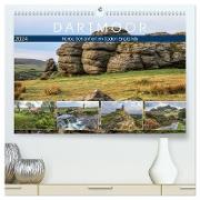 Dartmoor, herbe Schönheit im Süden Englands (hochwertiger Premium Wandkalender 2024 DIN A2 quer), Kunstdruck in Hochglanz