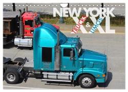NEW YORK XXL Trucks and Limos (Wandkalender 2024 DIN A4 quer), CALVENDO Monatskalender