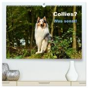 Collies? Was sonst! (hochwertiger Premium Wandkalender 2024 DIN A2 quer), Kunstdruck in Hochglanz