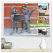 Zwergenstadt Breslau (hochwertiger Premium Wandkalender 2024 DIN A2 quer), Kunstdruck in Hochglanz