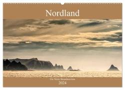 Nordland ¿ Die Weite Skandinaviens (Wandkalender 2024 DIN A2 quer), CALVENDO Monatskalender