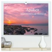 Apulien - Impressionen aus Süditalien (hochwertiger Premium Wandkalender 2024 DIN A2 quer), Kunstdruck in Hochglanz