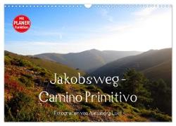 Jakobsweg - Camino Primitivo (Wandkalender 2024 DIN A3 quer), CALVENDO Monatskalender