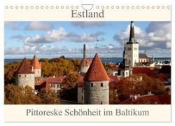 Estland - Pittoreske Schönheit im Baltikum (Wandkalender 2024 DIN A4 quer), CALVENDO Monatskalender