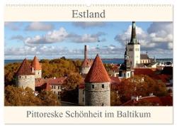 Estland - Pittoreske Schönheit im Baltikum (Wandkalender 2024 DIN A2 quer), CALVENDO Monatskalender