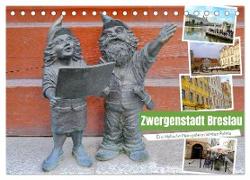 Zwergenstadt Breslau (Tischkalender 2024 DIN A5 quer), CALVENDO Monatskalender