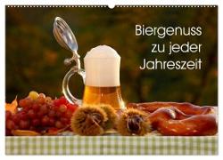 Biergenuss zu jeder Jahreszeit (Wandkalender 2024 DIN A2 quer), CALVENDO Monatskalender