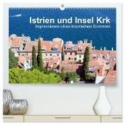 Istrien und Insel Krk - Impressionen eines kroatischen Sommers (hochwertiger Premium Wandkalender 2024 DIN A2 quer), Kunstdruck in Hochglanz